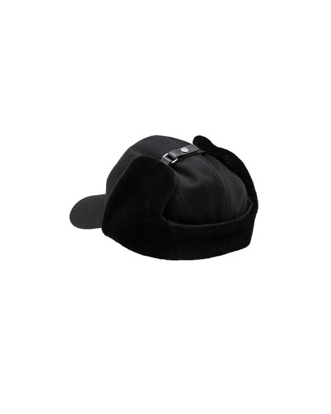 prada hat wool